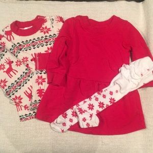 Hanna Anderson Holiday Bundle. 18-24 Mo.